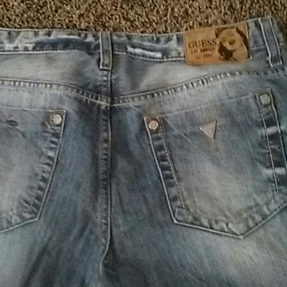 Guess boyfriend cut jeans